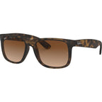 Justin Classic RB4165, Rubber Light Havana/Brown Gradient Lenses 55 Eye Size