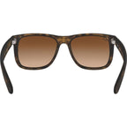 Justin Classic RB4165, Rubber Light Havana/Brown Gradient Lenses 55 Eye Size