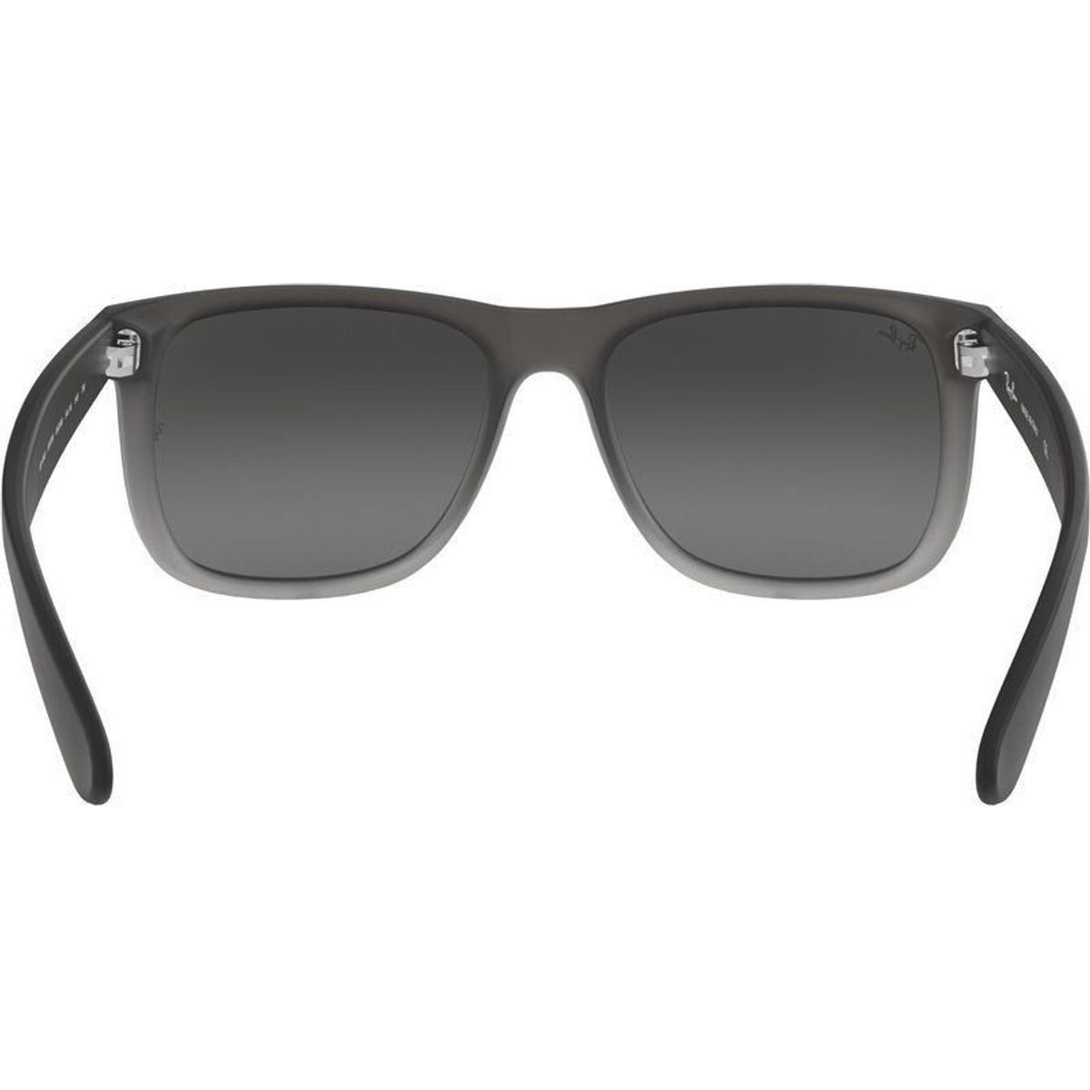 Justin Classic RB4165, Rubber Grey/Grey Silver Mirror Gradient Lenses 55 Eye Size