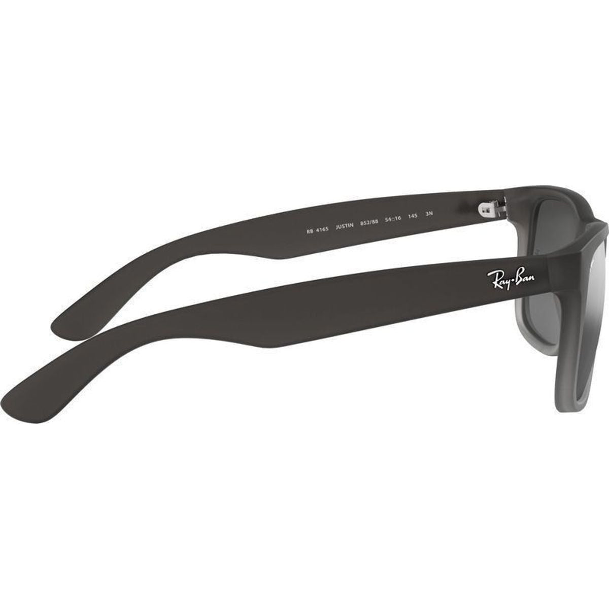 Justin Classic RB4165, Rubber Grey/Grey Silver Mirror Gradient Lenses 55 Eye Size
