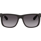 Justin Classic RB4165, Black Rubber/Grey Gradient Lenses 51 Eye Size