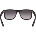 Justin Classic RB4165, Black Rubber/Grey Gradient Lenses 51 Eye Size
