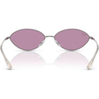 Kai RB3757, Gunmetal/Dark Violet Lenses 59 Eye Size
