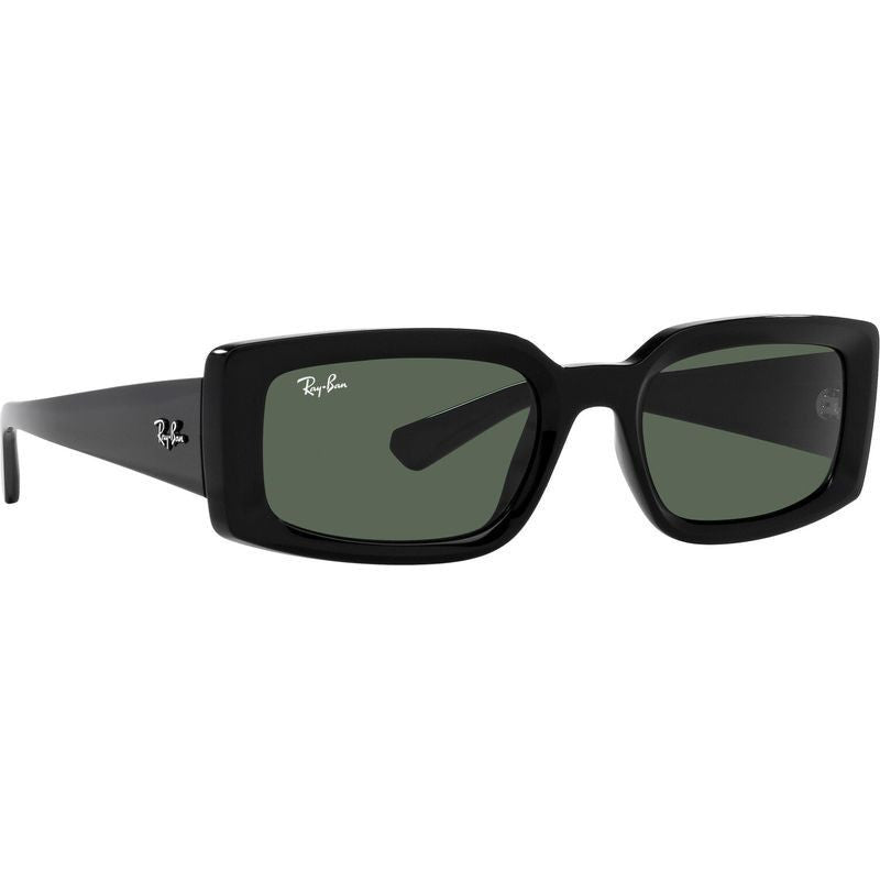 Kiliane RB4395F, Black/Dark Green Lenses