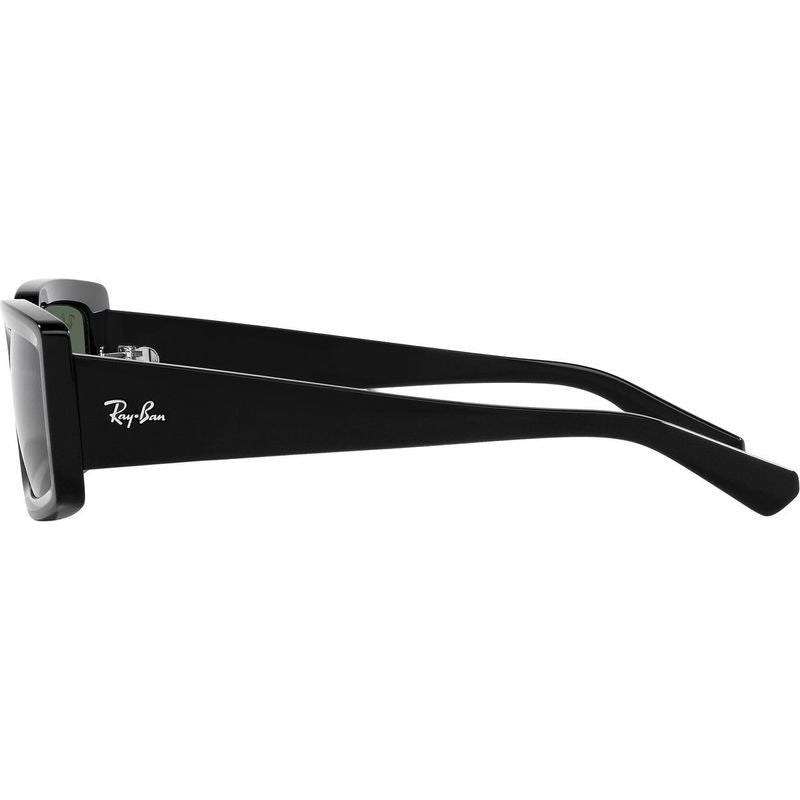 Kiliane RB4395F, Black/Dark Green Lenses