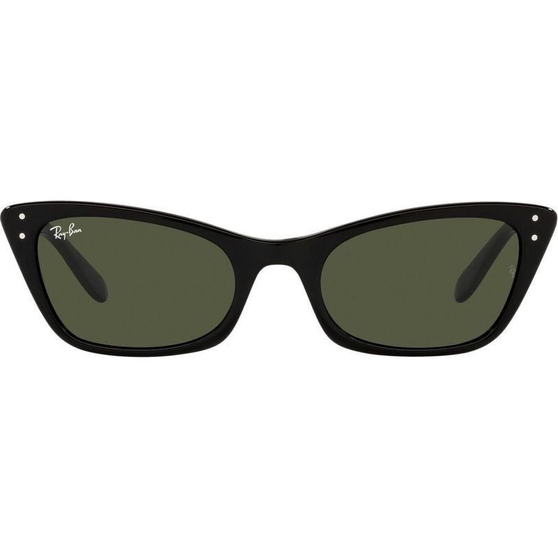 Lady Burbank RB2299, Black/Green Glass Lenses 52 Eye Size