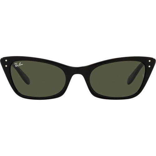 Lady Burbank RB2299, Black/Green Glass Lenses 52 Eye Size