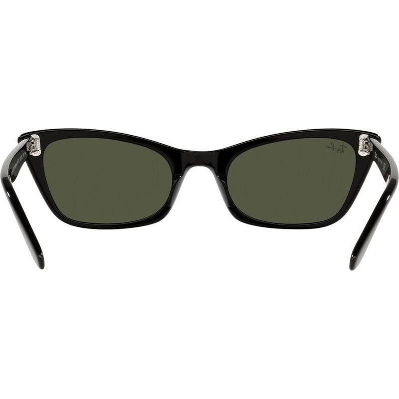 Lady Burbank RB2299, Black/Green Glass Lenses 52 Eye Size