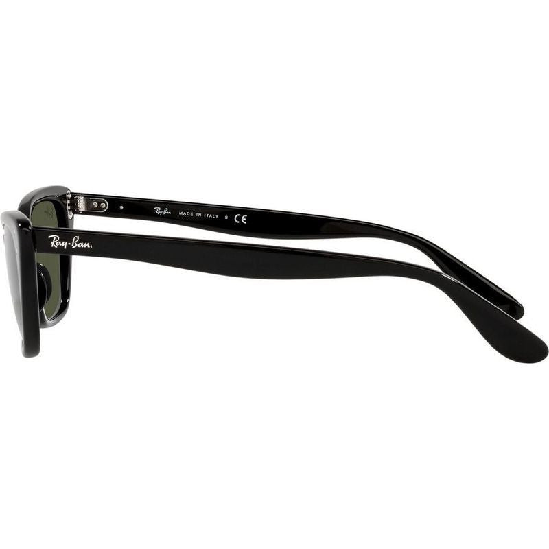 Lady Burbank RB2299, Black/Green Glass Lenses 52 Eye Size