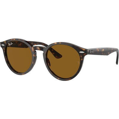Larry RB7680S, Havana/Brown Glass Lenses 49 Eye Size