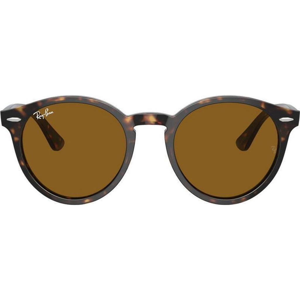 Larry RB7680S, Havana/Brown Glass Lenses 49 Eye Size