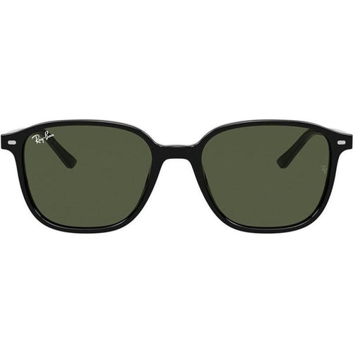 Leonard RB2193, Black/Green Glass Lenses 53 Eye Size
