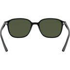 Leonard RB2193, Black/Green Glass Lenses 53 Eye Size