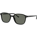 Leonard RB2193, Black/Green Polarised Glass Lenses 53 Eye Size