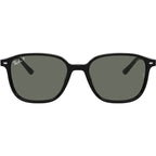 Leonard RB2193, Black/Green Polarised Glass Lenses 53 Eye Size