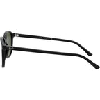 Leonard RB2193, Black/Green Glass Lenses 53 Eye Size