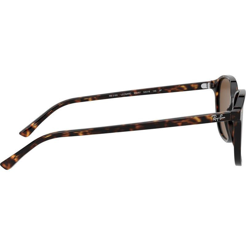 Leonard RB2193, Havana/Brown Polarised Glass Lenses 53 Eye Size