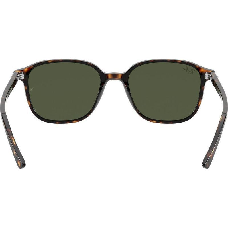 Leonard RB2193, Havana/Green Glass Lenses 53 Eye Size
