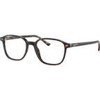 Leonard RX5393, Havana/Clear Lenses 51 Eye Size