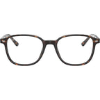 Leonard RX5393, Havana/Clear Lenses 51 Eye Size