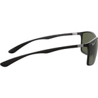 Liteforce RB4179, Matte Black/Green Polarised Lenses