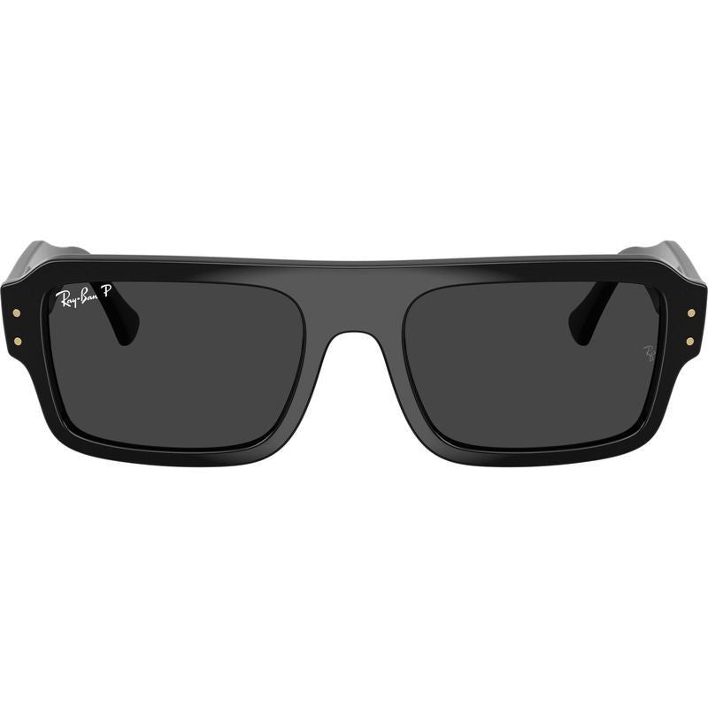 Flacko RB4454, Black/Black Polarised Glass Lenses 56 Eye Size