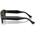 Flacko RB4454, Black/Green Glass Lenses 56 Eye Size