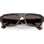 Flacko RB4454, Havana/Dark Grey Glass Lenses 56 Eye Size