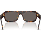 Flacko RB4454, Havana/Dark Grey Glass Lenses 56 Eye Size
