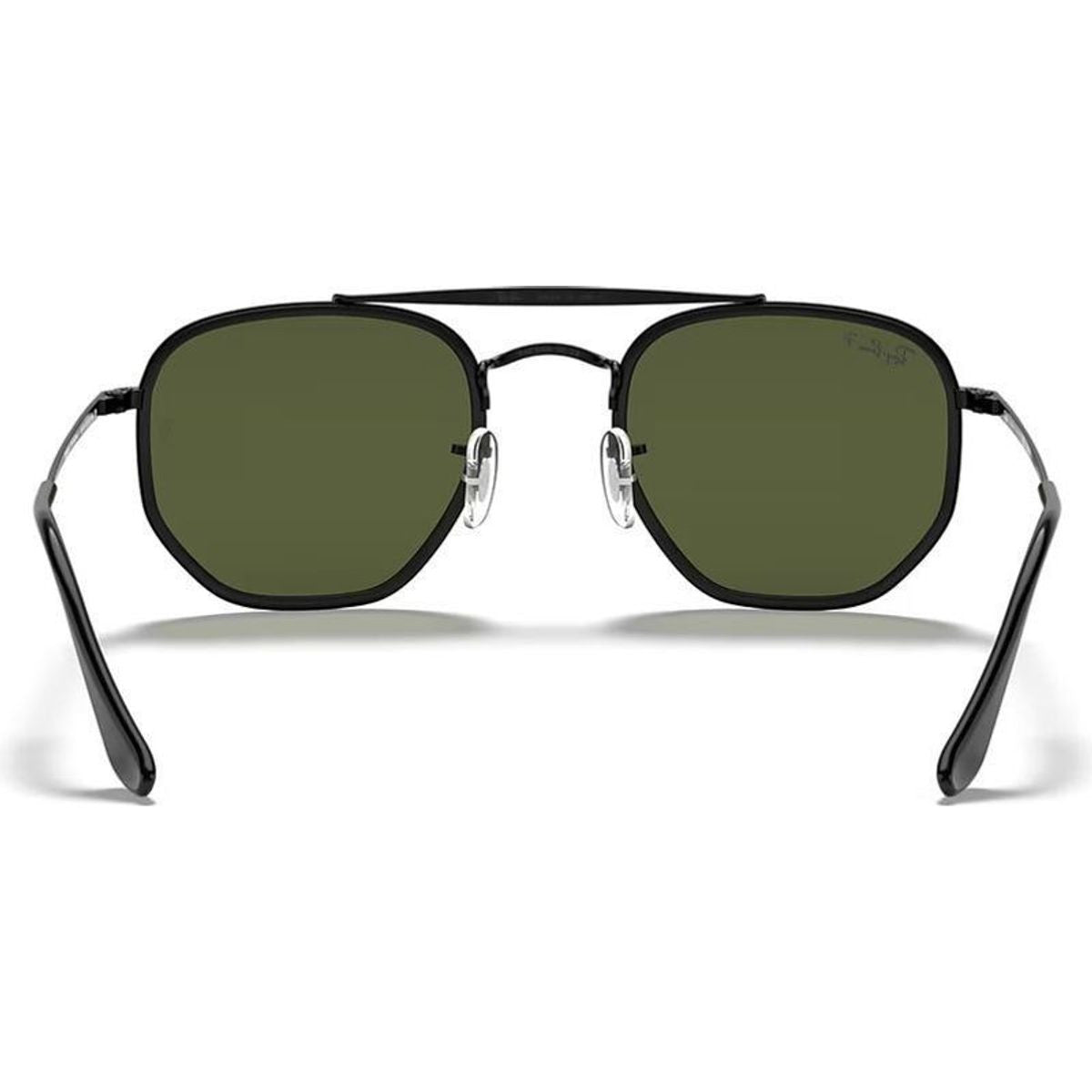 Marshal II RB3648M, Black/Green Polarised Glass Lenses