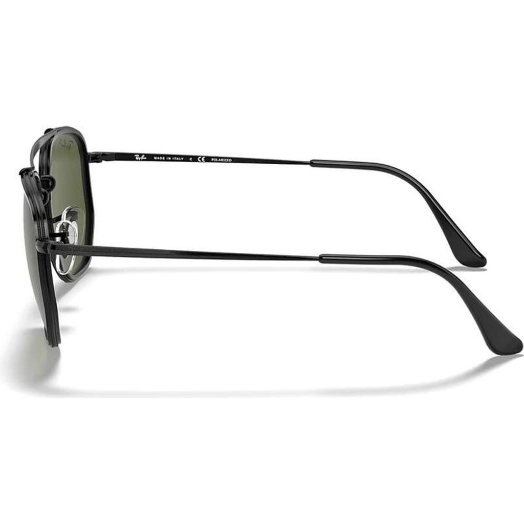 Marshal II RB3648M, Black/Green Polarised Glass Lenses