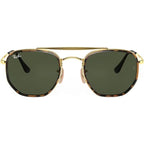 Marshal II RB3648M, Gold/Green Glass Lenses