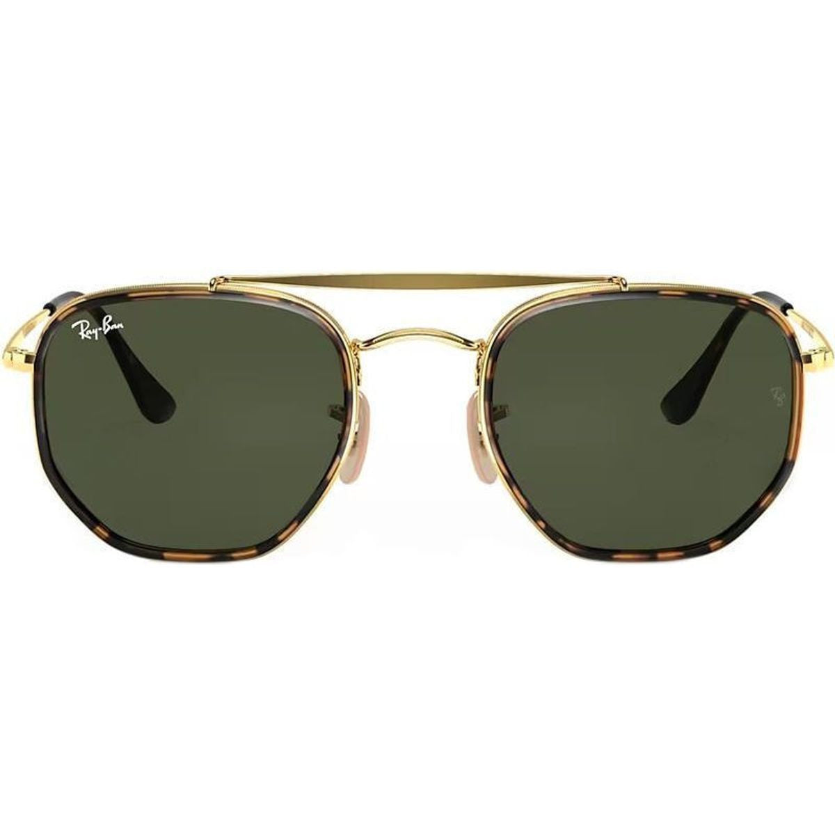 Marshal II RB3648M, Gold/Green Glass Lenses