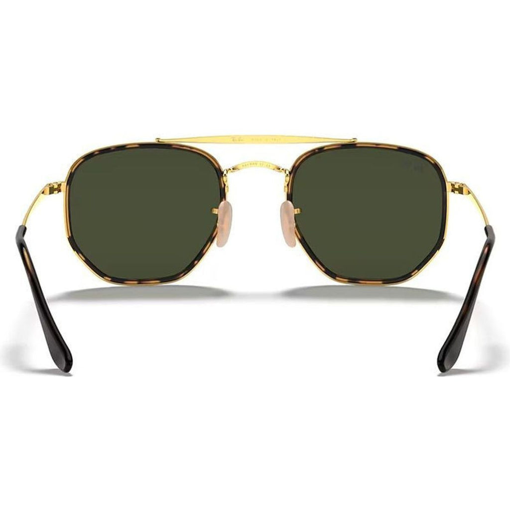 Marshal II RB3648M, Gold/Green Glass Lenses