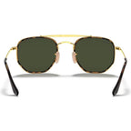 Marshal II RB3648M, Gold/Green Glass Lenses