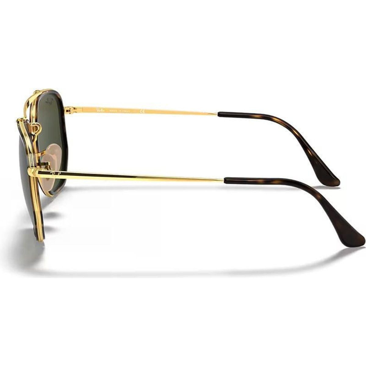 Marshal II RB3648M, Gold/Green Glass Lenses