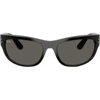 Mega Balorama RB2289, Black/Dark Grey Glass Lenses 63 Eye Size