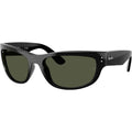 Mega Balorama RB2289, Black/Green Glass Lenses 60 Eye Size