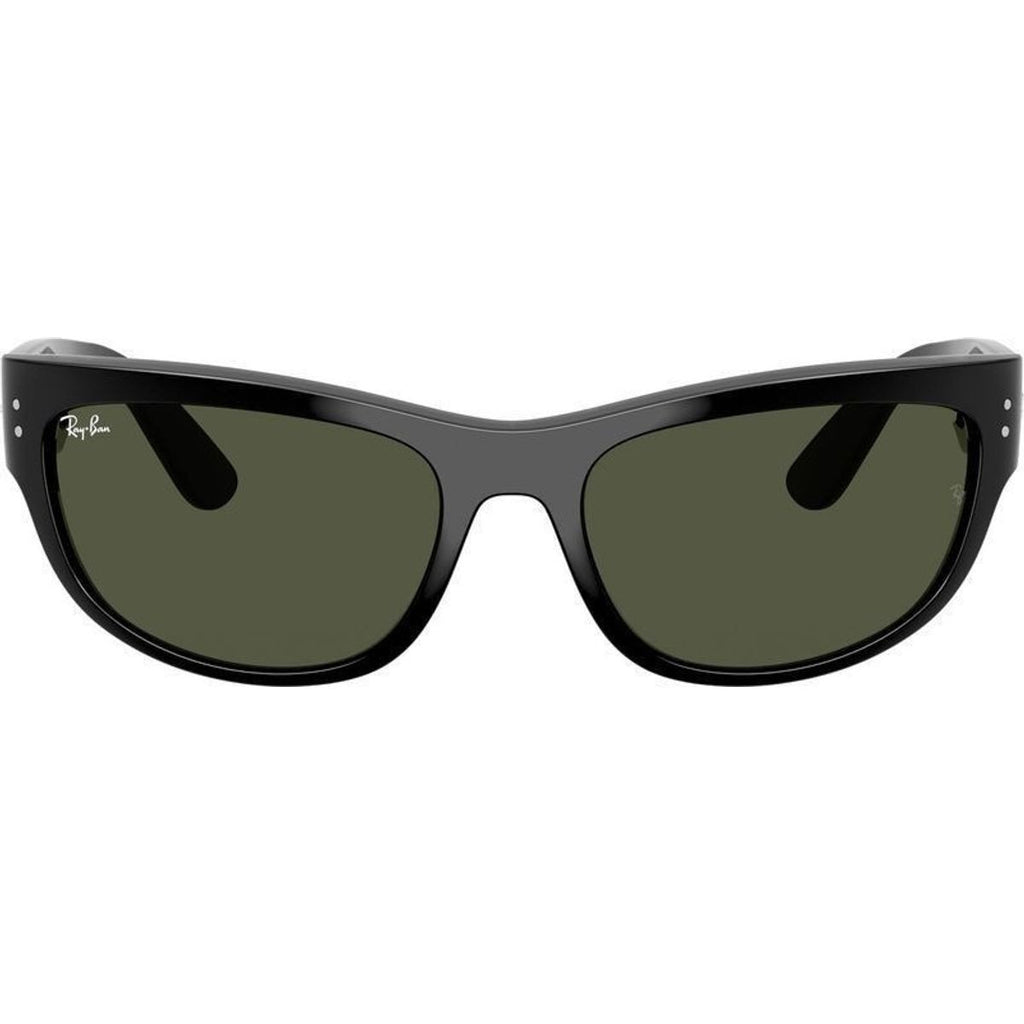Mega Balorama RB2289, Black/Green Glass Lenses 60 Eye Size