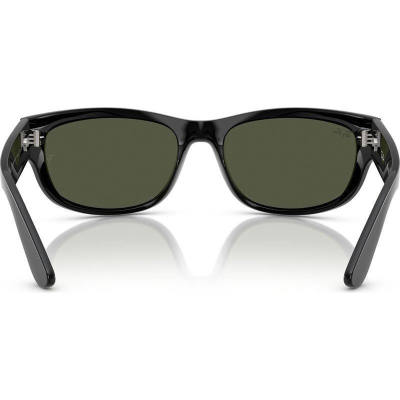 Mega Balorama RB2289, Black/Green Glass Lenses 63 Eye Size
