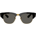 Mega Clubmaster RB0316S, Black on Arista/Dark Grey Glass Lenses 53 Eye Size