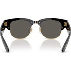 Mega Clubmaster RB0316S, Black on Arista/Dark Grey Glass Lenses 53 Eye Size