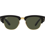 Mega Clubmaster RB0316S, Black on Arista/Green Glass Lenses 50 Eye Size