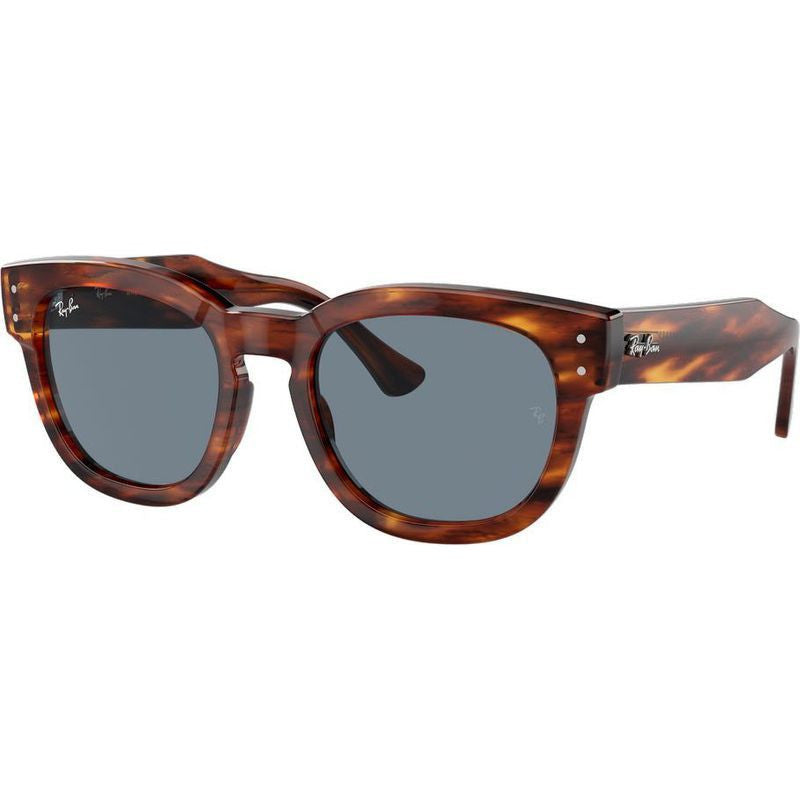Mega Hawkeye RB0298S, Striped Havana/Blue Glass Lenses