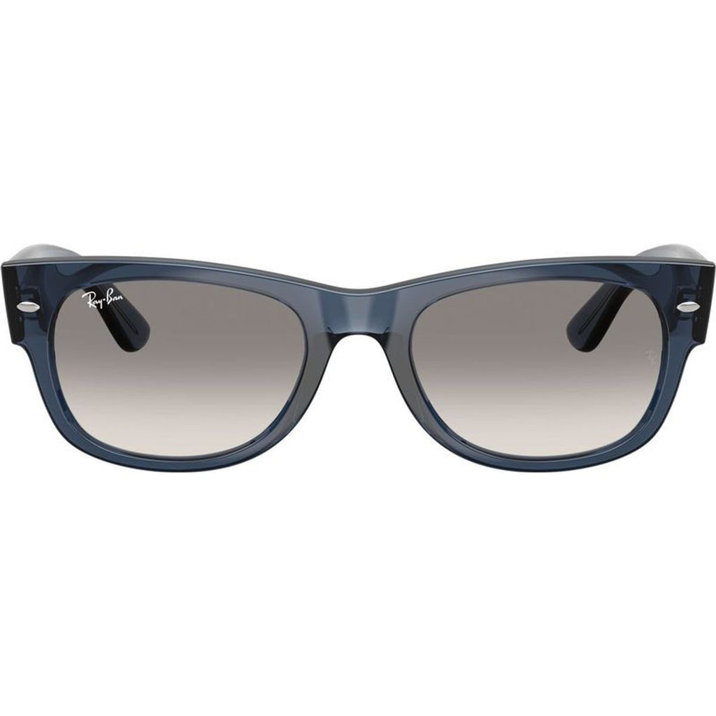 Mega Wayfarer II RB0832S, Transparent Dark Blue/Grey Clear Gradient Glass Lenses