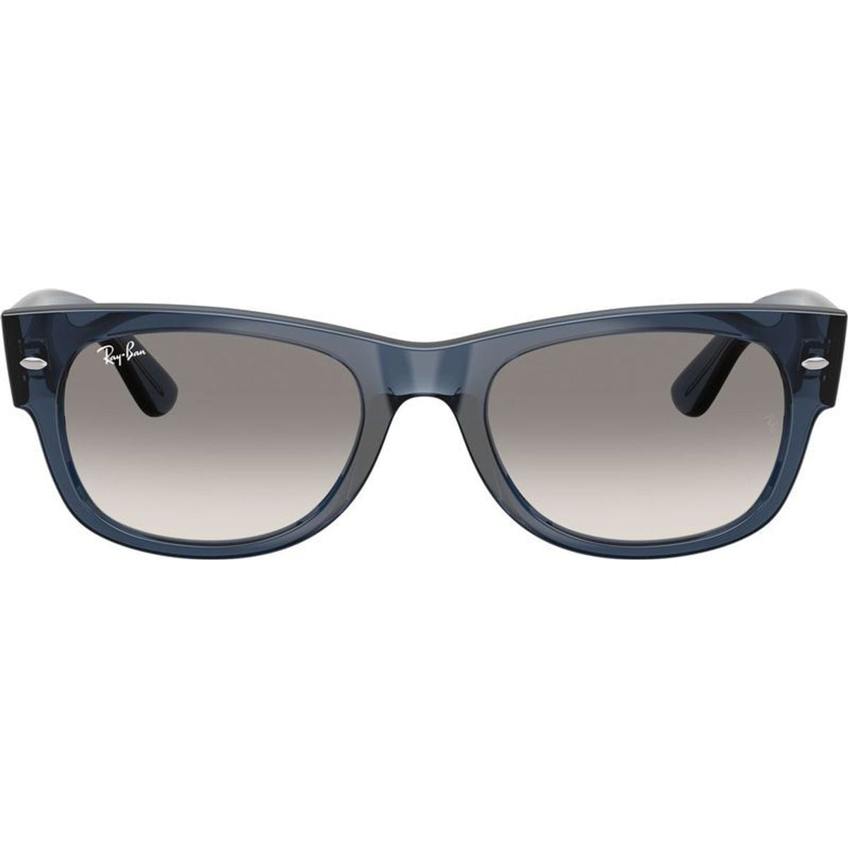 Mega Wayfarer II RB0832S, Transparent Dark Blue/Grey Clear Gradient Glass Lenses