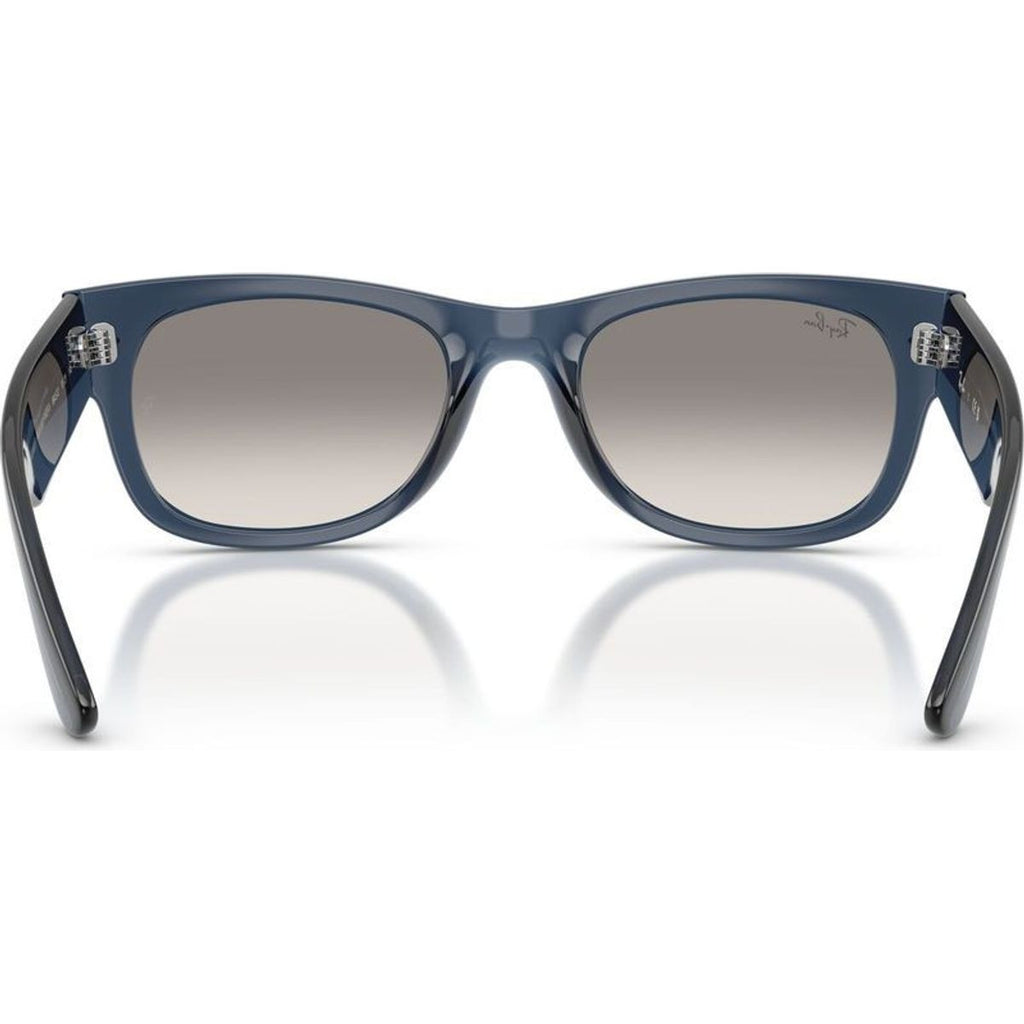 Mega Wayfarer II RB0832S, Transparent Dark Blue/Grey Clear Gradient Glass Lenses