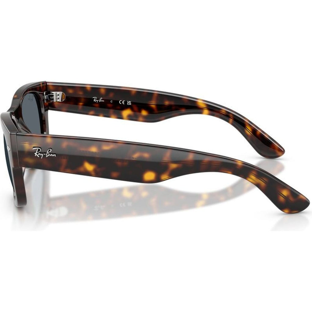 Mega Wayfarer II RB0832S, Havana/Blue Glass Lenses