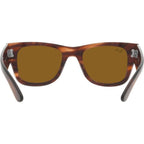 Mega Wayfarer RB0840S, Striped Havana/Brown Glass Lenses