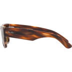 Mega Wayfarer RB0840S, Striped Havana/Brown Glass Lenses